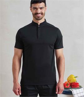 Premier Essential Coolchecker® Short Sleeve Chef's Shirt